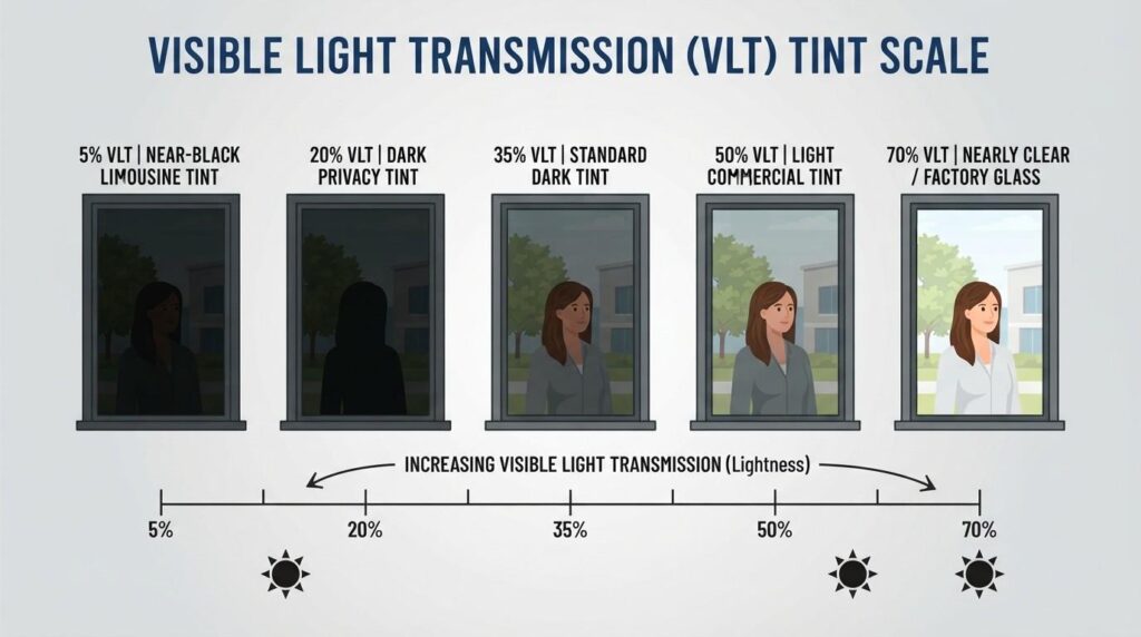 Window Tint Percentage Laws