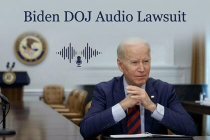 Biden DOJ Audio Lawsuit